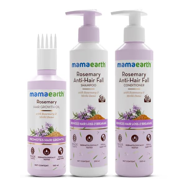 Mamaearth Rosemary Hair Fall Control Kit - 650 ml image 2