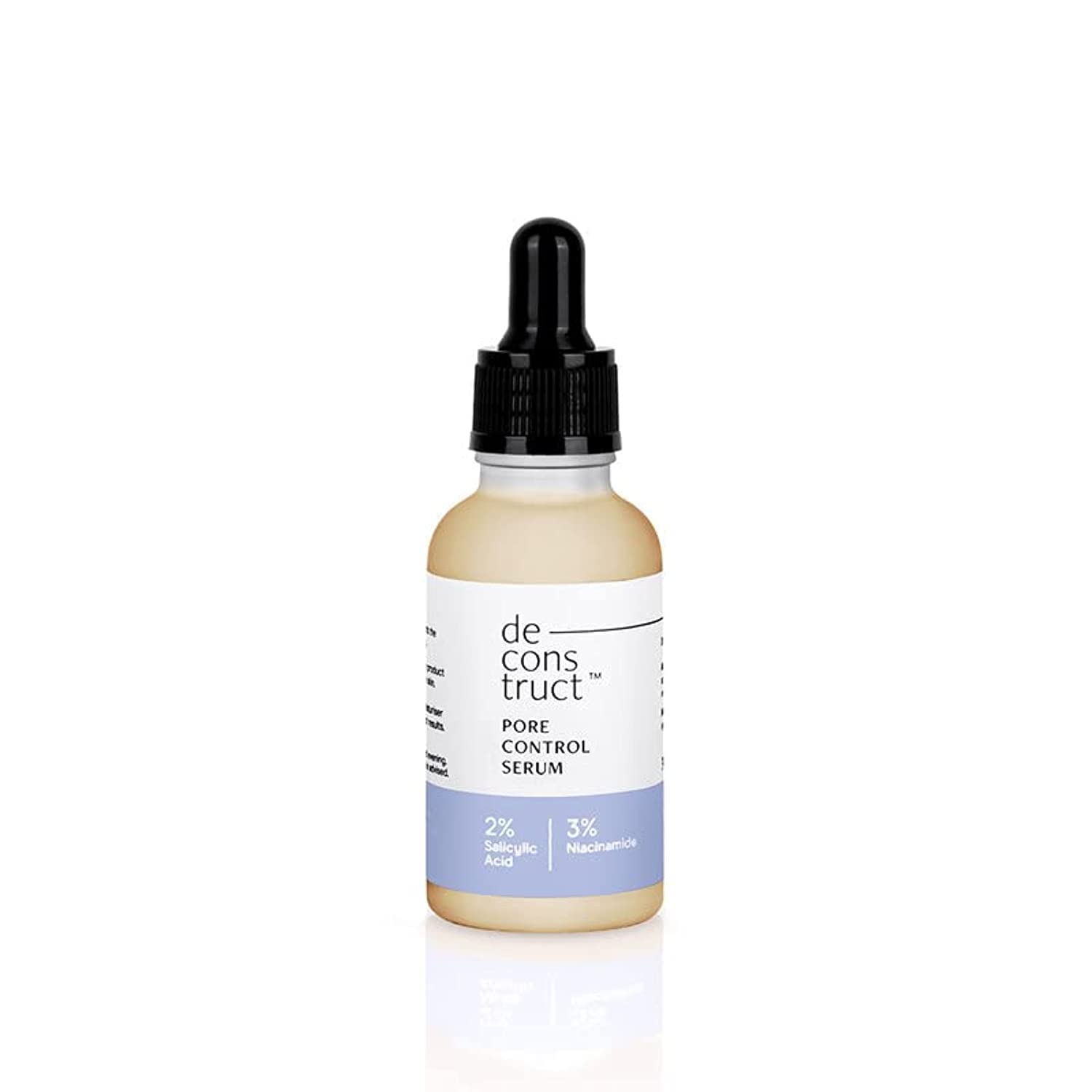 Deconstruct Pore Control Face Serum |2% Salicylic Acid 3% Niacinamide | 30ml image 1
