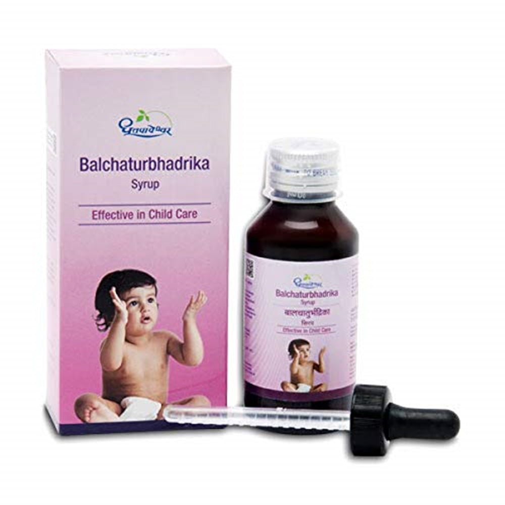 Dhootapapeshwar Balchaturbhadrika Syrup - 100 ml image 2