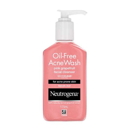 Neutrogena Oil Free Acne Wash | Pink Grapefruit - 175ml image 1