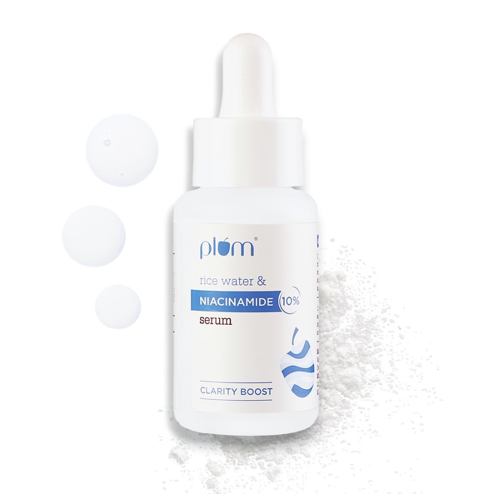Plum 10% Niacinamide Face Serum For Clear, Bright Skin Fades Blemishes 10 ml image 3