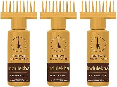 Indulekha Bringha Complete Hair Care Oil 100ml (Pack of 3)
