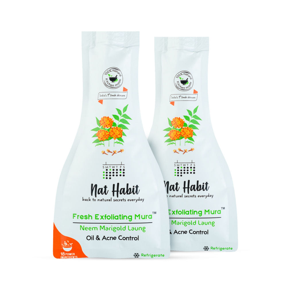Nat Habit Neem-Marigold Laung Exfoliating Mura image 2