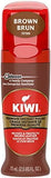 KIWI Instant Shine & Protect, Brown Liquid Shoe Polish, 2.5 oz (1 Bottle with Sponge Applicator)