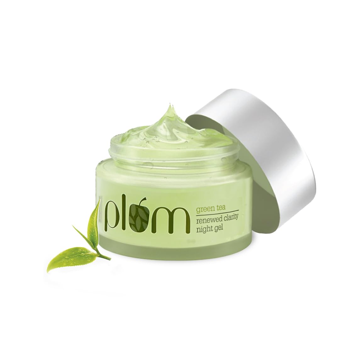 Plum Green Tea Renewed Clarity Night Gel Moisturizer With Glycolic Acid  :- 50 gm image 1