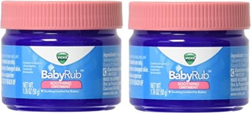 Vicks BabyRub Soothing Vapor Ointment - 1.76 oz - Pack of 2