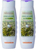 Patanjali Kesh Kanti Anti-Dandruff Hair Cleanser Shampoo, 200ml / 6.8 fl oz - (Pack of 2)