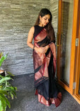 Banarasi Soft Silk Saree For Women's image 2