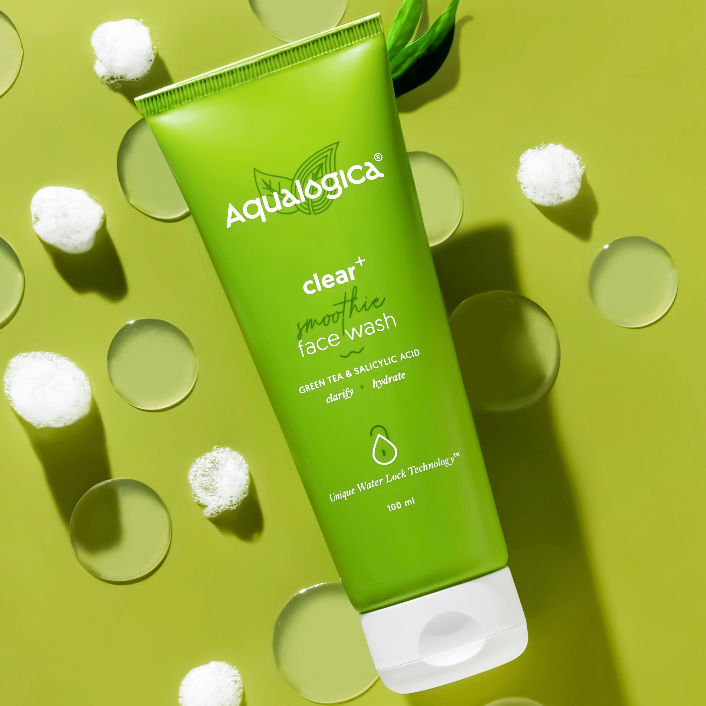 Aqualogica Clear+ Smoothie Face Wash -100 ml image 1