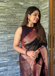Banarasi Soft Silk Saree For Women's image 1