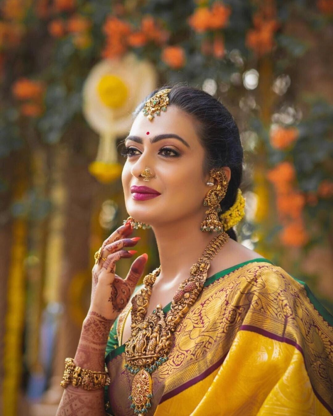 Yellow Soft Silk with Beautiful Rich Design Pallu Saree image 7