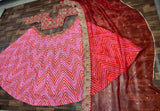 Premium Imported BSY Silk Lehenga Choli Blouse With Dupatta image 5