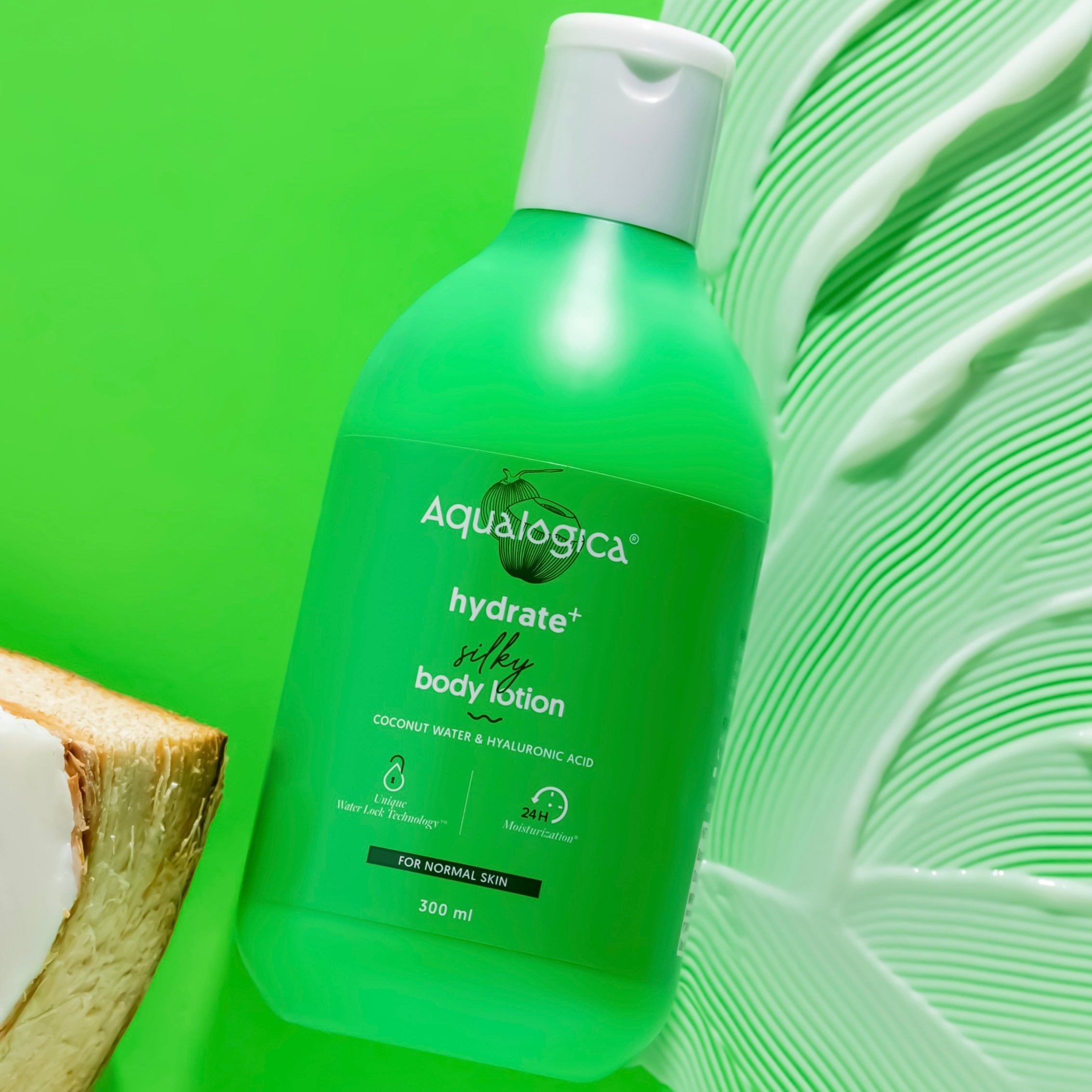 Aqualogica Hydrate+ Silky Body Lotion - 300 ml image 1