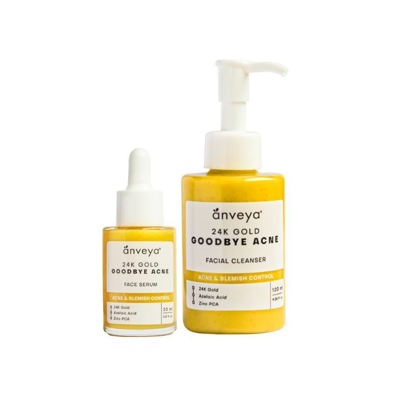 Anveya 24k Gold Goodbye Acne Kit image 1
