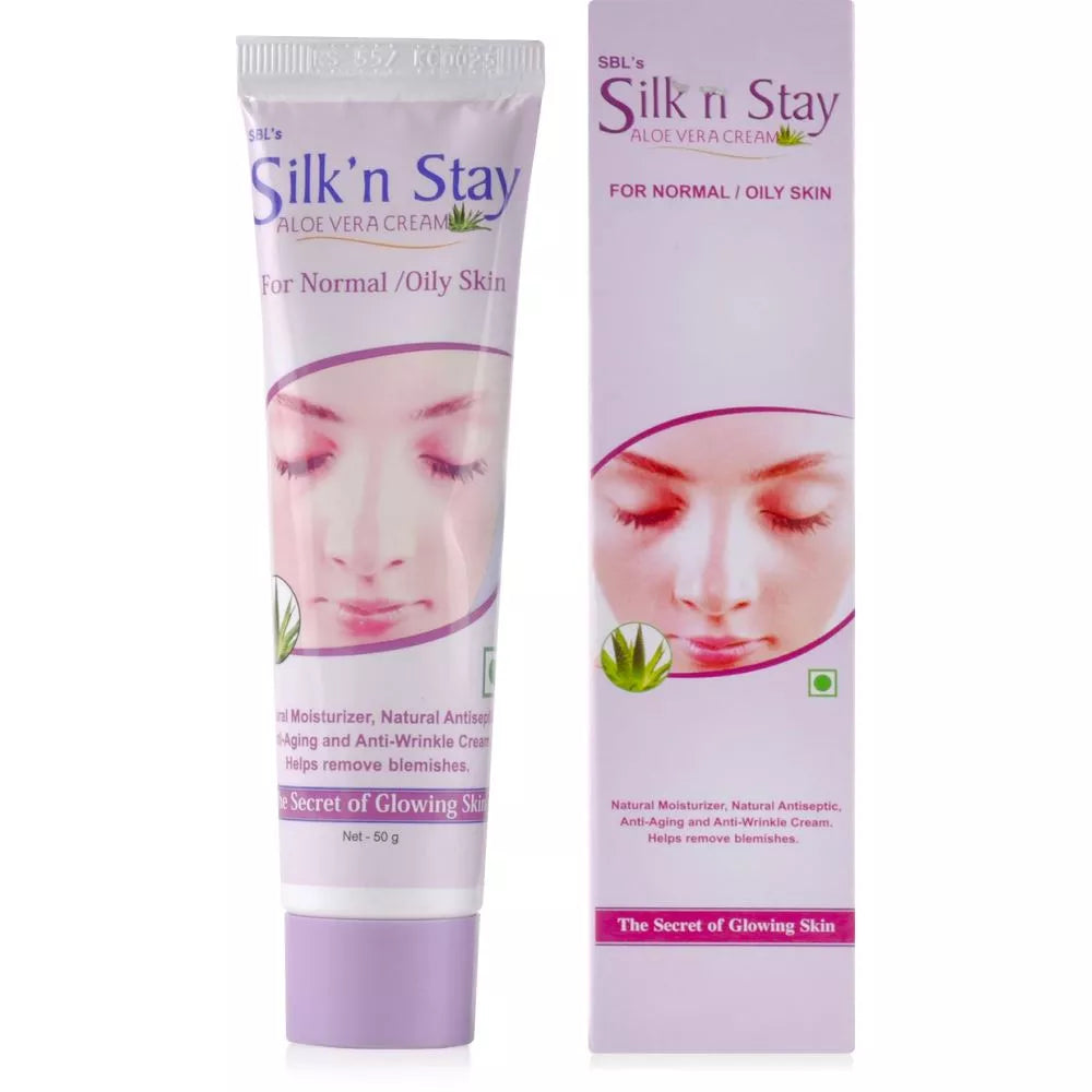 SBL Homeopathy Silk N Stay Aloevera Cream image 1