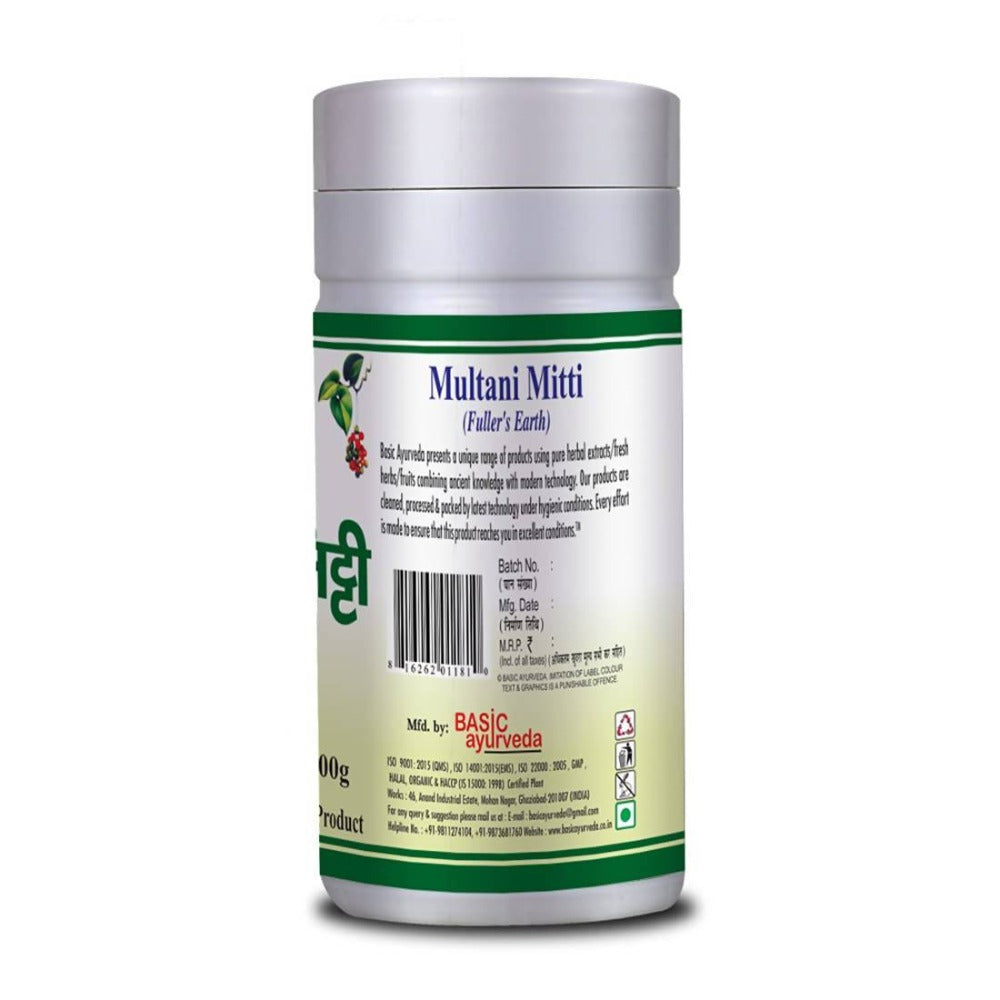 Basic Ayurveda Multani Mitti image 2