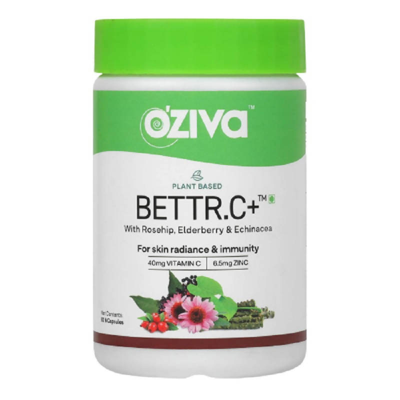 OZiva Plant Based Bettr.C+ With Rosehip, Elderberry & Echinacea image 1