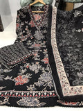 Cotton Print With Neck Work Top Bottom Dupatta image 4
