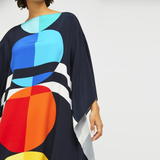 Soft Silk Crepe Kaftan, Party Wear Women's Caftan image 4