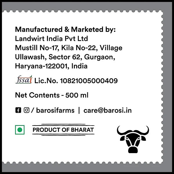 Barosi A2 Buffalo Ghee - 500 ml image 4