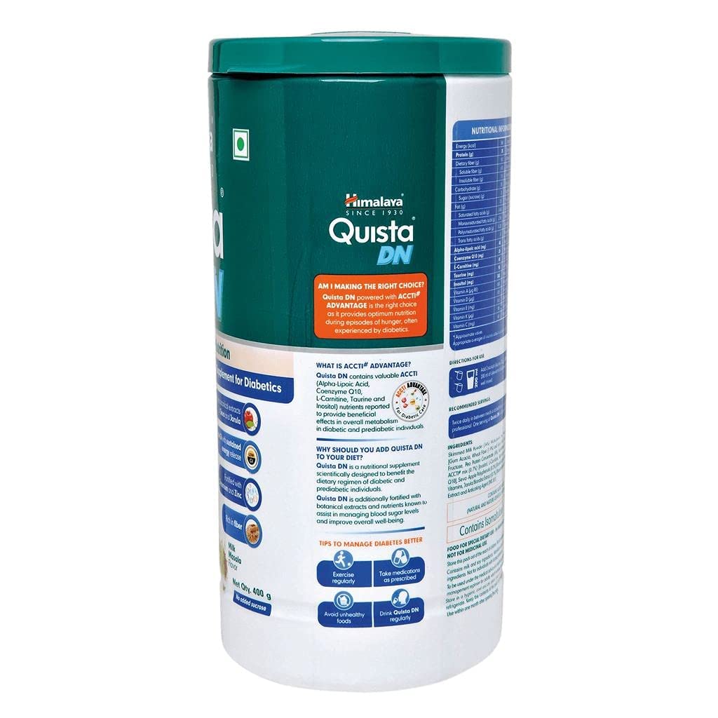 Himalaya Quista DN Powder -Vanilla Flavour - 400 gm image 4