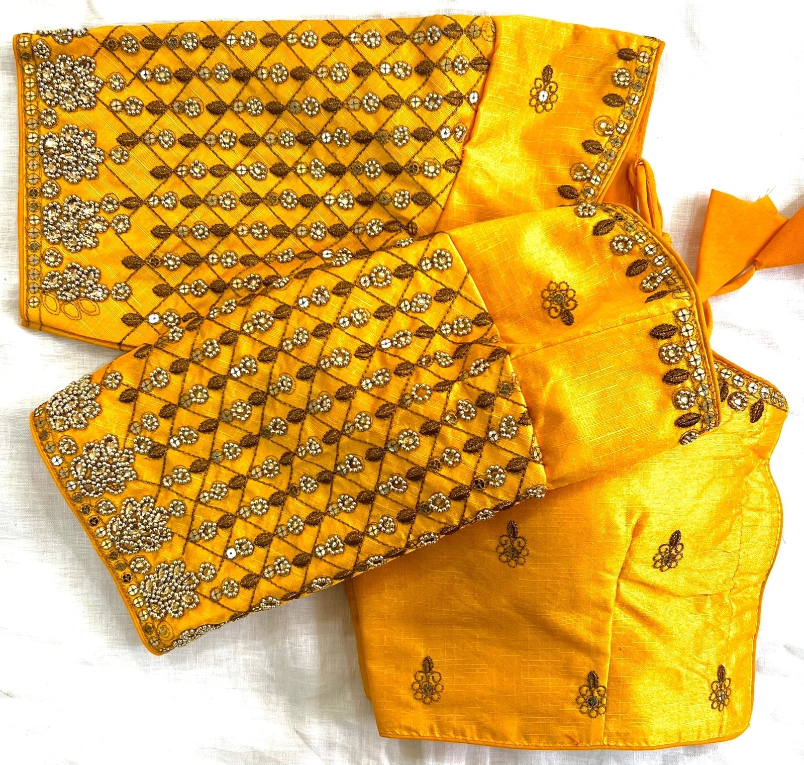 New & Khatli Work Fancy Blouse & Heavy Silk Blouse image 10