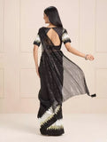 Heavy Pure Soft Georgette With Sequence Work Saree & Blouse image 4