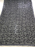 Black Color Georgette Party wear Saree image 5