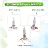 Rosemary Anti-Hair Fall Shampoo with Rosemary & Methi Dana for Reducing Hair Loss & Breakage - 250 ml image 4