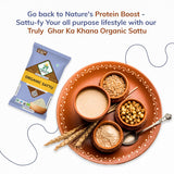 24 Mantra Organic Sattu Atta - 500 gm image 4