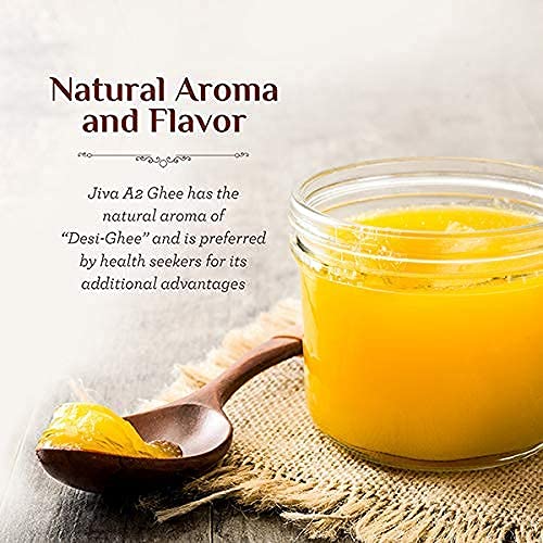 Jiva Ayurveda A2 Gir Desi Cow Ghee - 300 ml - Pack of 1 image 4
