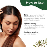 Pilgrim Patuá & Keratin Strengthening Hair Mask - 200 gm image 4