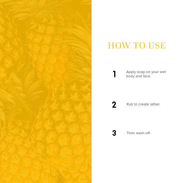 Khadi Natural Pineapple Soap 125g image 4
