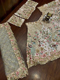 Japan Satin Silk & Sequence Embroidered Work Lehenga Blouse With Dupatta image 4