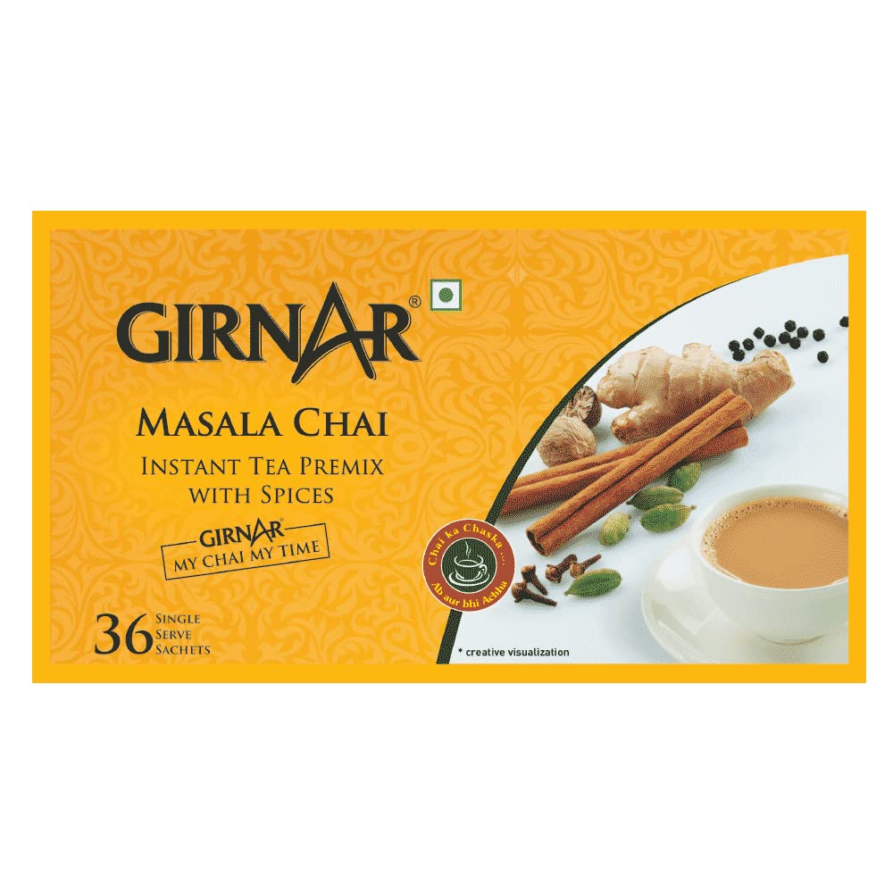 Girnar Masala Chai - 36 Sachets image 4