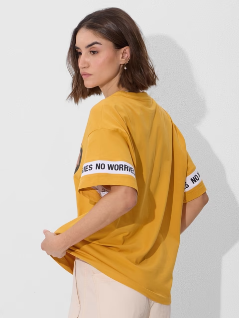 The Lion King Super Simba Women Oversized T-Shirts image 4