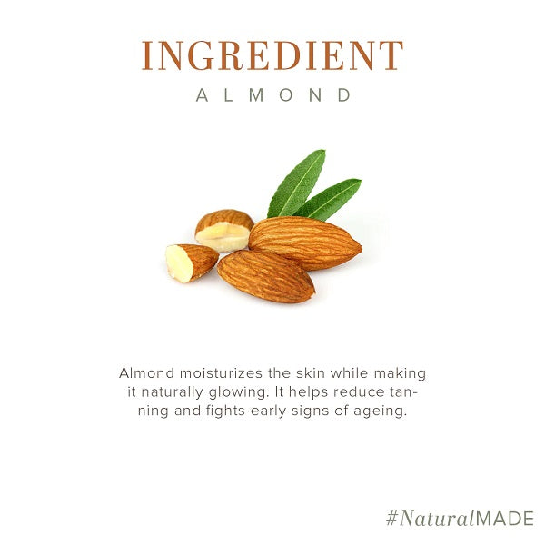 Khadi Natural Almond Soap (Pack of 3) image 4