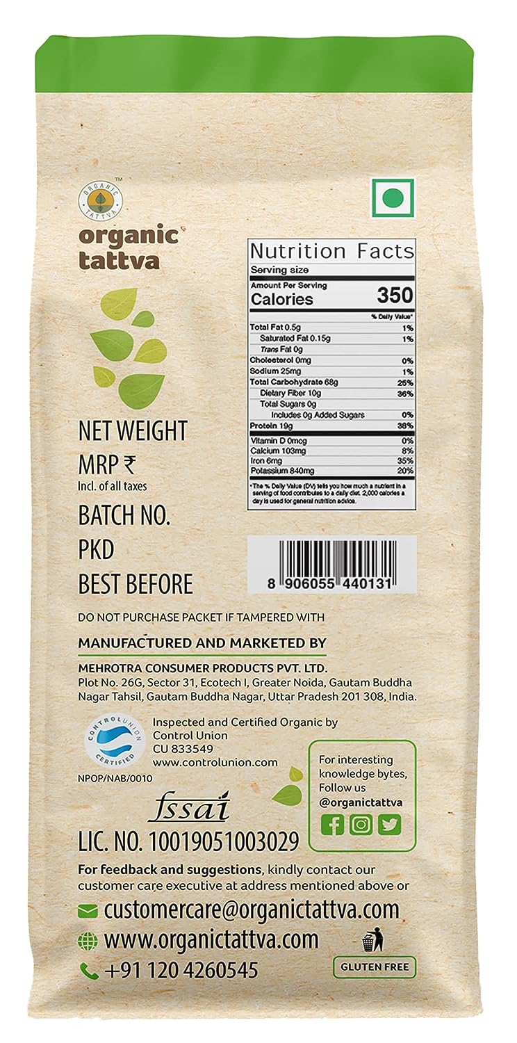 Organic Tattva Organic Kala Chana - 500 gm image 4