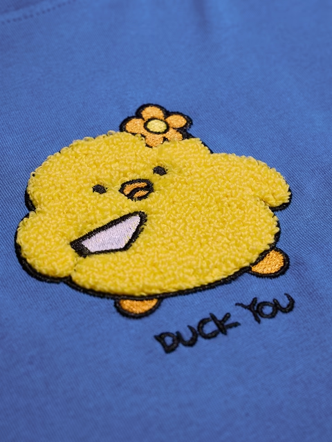 Duck You Women Oversized T-Shirts image 4