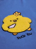 Duck You Women Oversized T-Shirts image 4