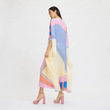 Soft Silk Crepe Kaftan, Women's Caftan image 4