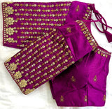 New & Khatli Work Fancy Blouse & Heavy Silk Blouse image 4