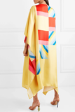 Soft Satin Silk Kaftan, Casual Wear Caftan For Women's image 3