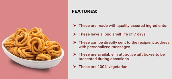 Vellanki Foods - Janthikalu / Chakli - 500 gm image 4