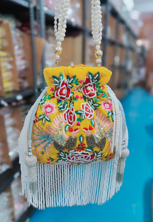 Indian Handbag Potli Bags image 1