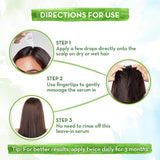 Rosemary Hair Growth Scalp Serum with 95% Pure Rosemary Oil Extract & 4% Anagain - 50 ml image 4