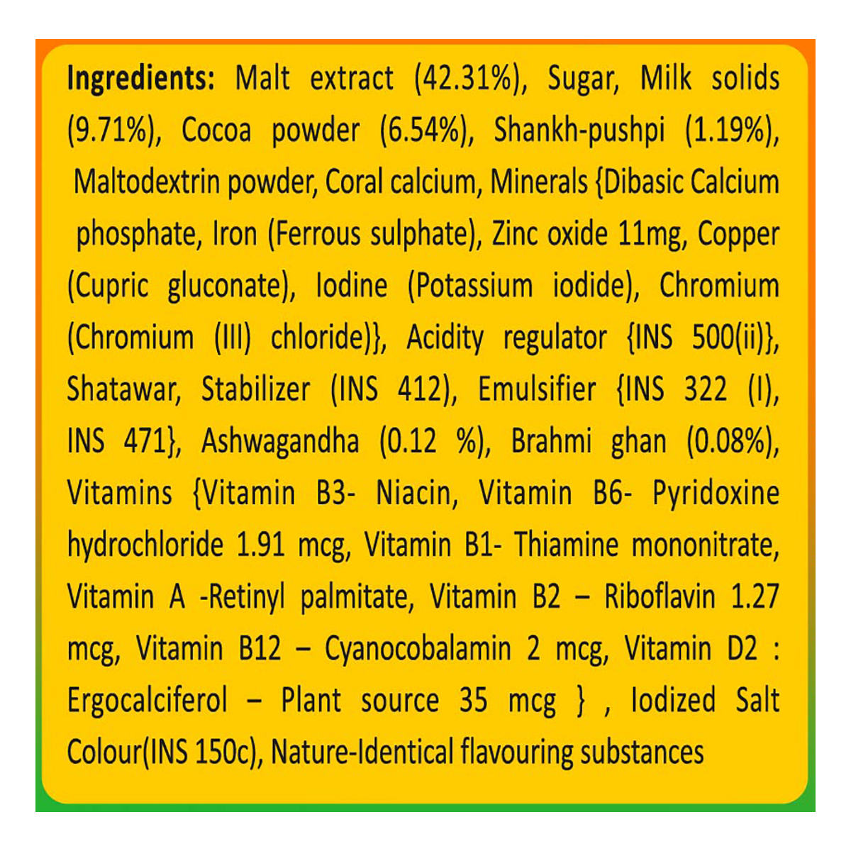 Patanjali Herbal Powervita Powder Plus Refill Pack - 500Gm image 4