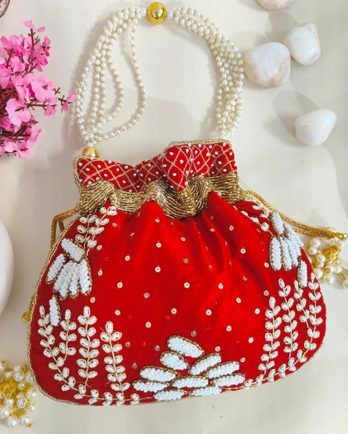 Designer Potli Bag Ethnic Potli For Women's Potli Bags image 4