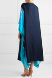 Digital Printed Kaftan For Women's, Soft Silk Crepe Caftan image 3