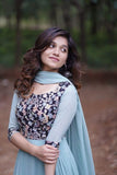 Faux Georgette Embroidery Work Dress With Dupatta image 4